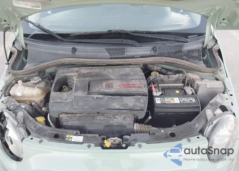 2017 Fiat 500 Pop from USA, damaged, VIN 3C3CFFKR6HT561302